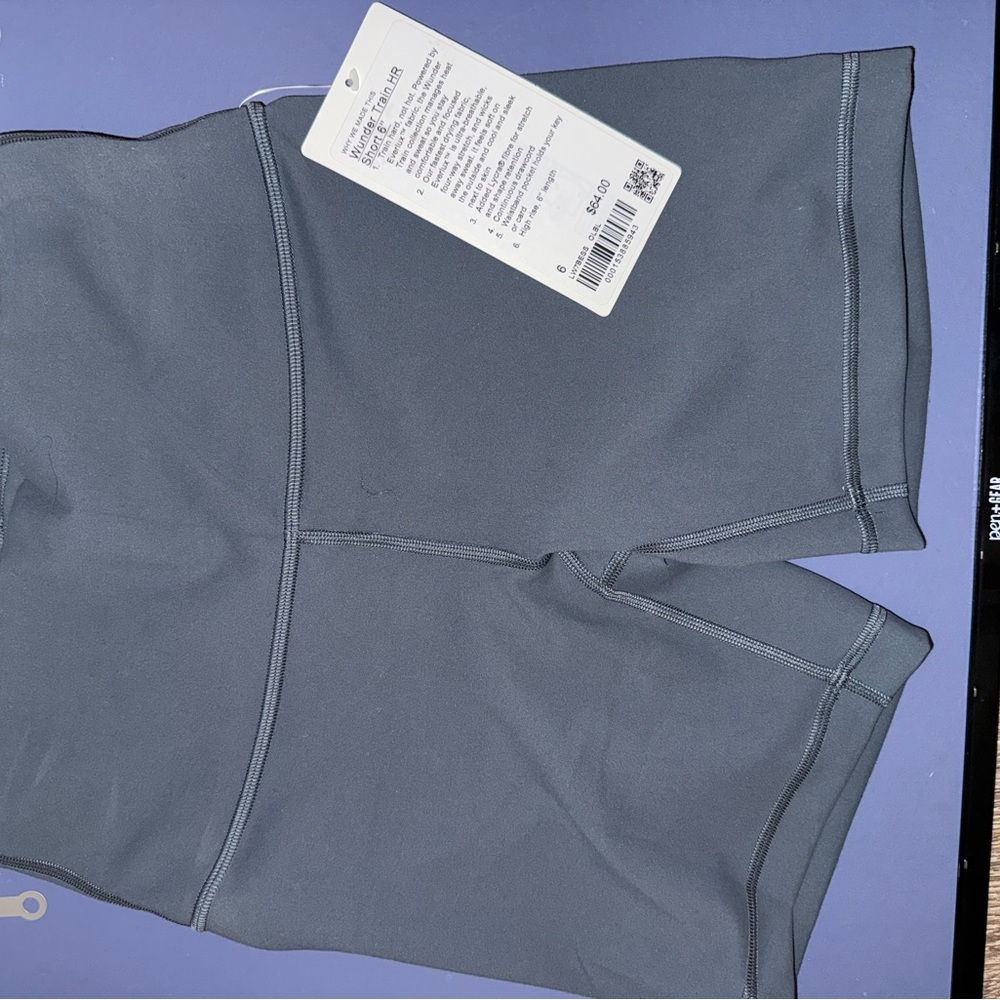Lululemon Grey Biker Shorts